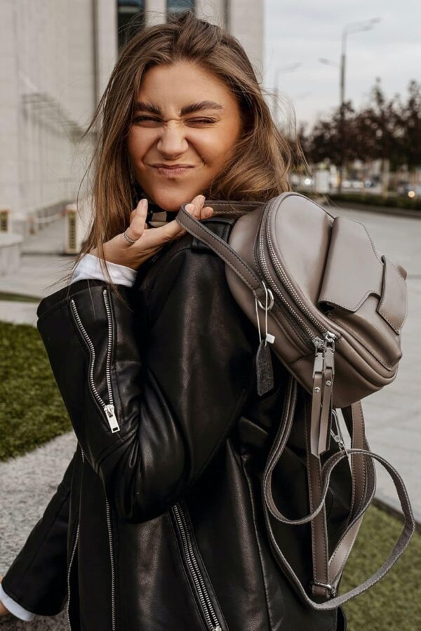 ALPHA CYCLE GEAR Womens Leather motorcycle Jacket For Ladies Brando Cafe Rider Classic Jackets