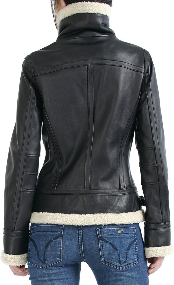 BGSD Women Brittany Lambskin Leather Jacket (Regular & Plus Size & Petite)
