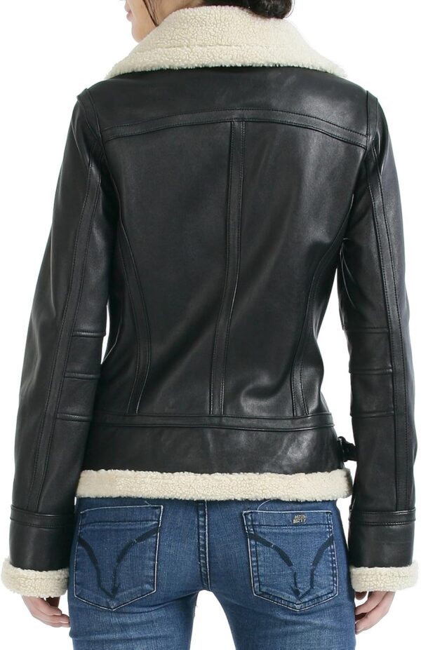 BGSD Women Brittany Lambskin Leather Jacket (Regular & Plus Size & Petite)