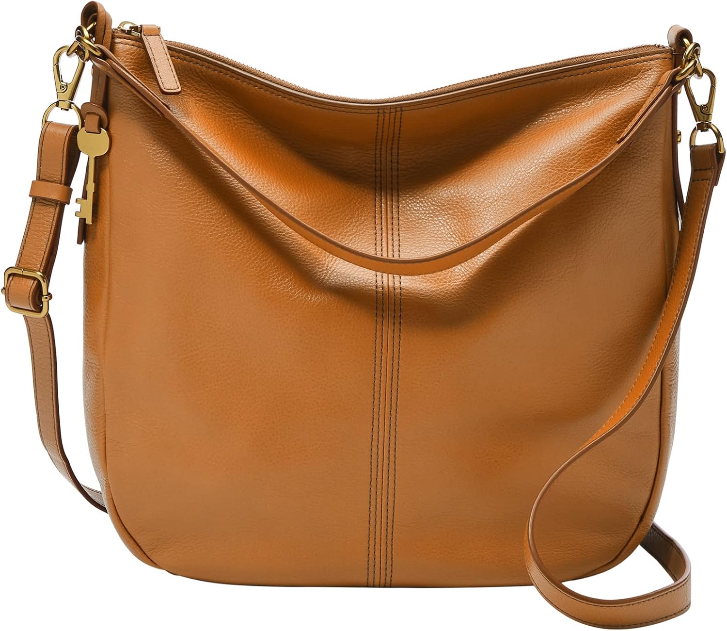 Fossil Women's Jolie Leather Hobo Purse Handbag for Women
