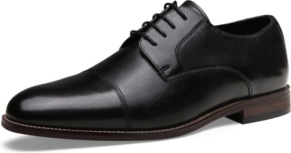 Jousen Mens Dress Shoes Casual Business Formal Premium Leather Dress Shoes for Men