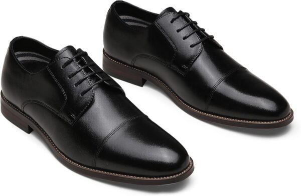 Jousen Mens Dress Shoes Casual Business Formal Premium Leather Dress Shoes for Men