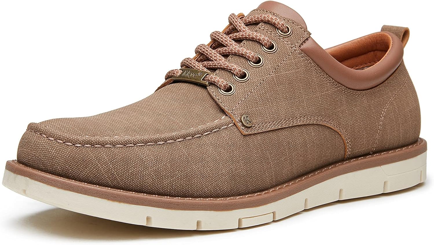 Kkyc Men's Shoes Comfortable Casual Shoes Slip on Lace up Shoes