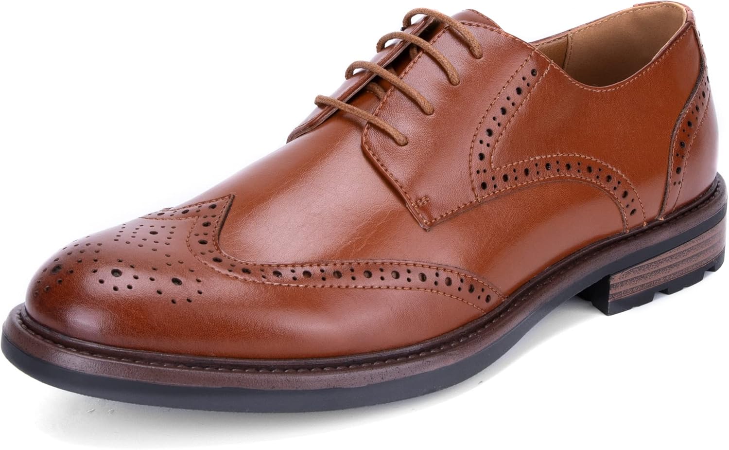 Men's Casual Dress Shoes Lace Up Classic Oxfords Shoes for Men DS13