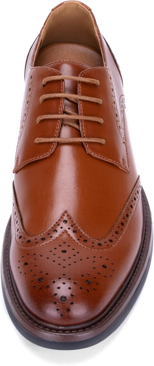 Men's Casual Dress Shoes Lace Up Classic Oxfords Shoes for Men DS13
