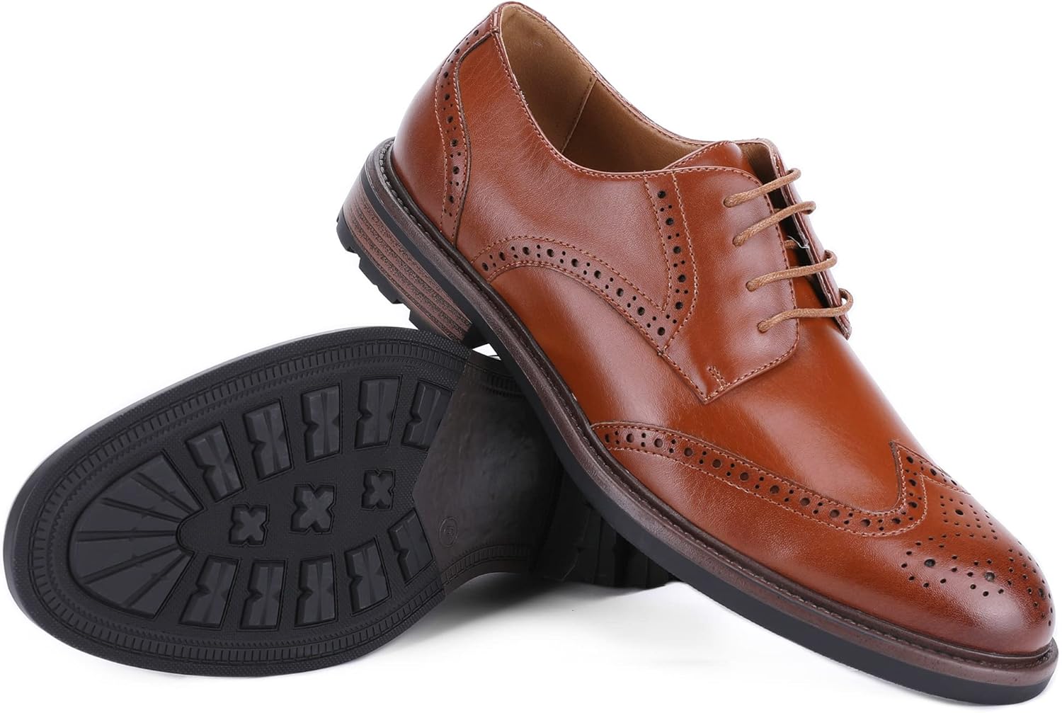 Men's Casual Dress Shoes Lace Up Classic Oxfords Shoes for Men DS13