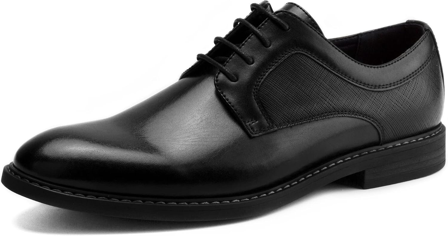 Men's Casual Dress Shoes Lace Up Classic Oxfords Shoes for Men DS13