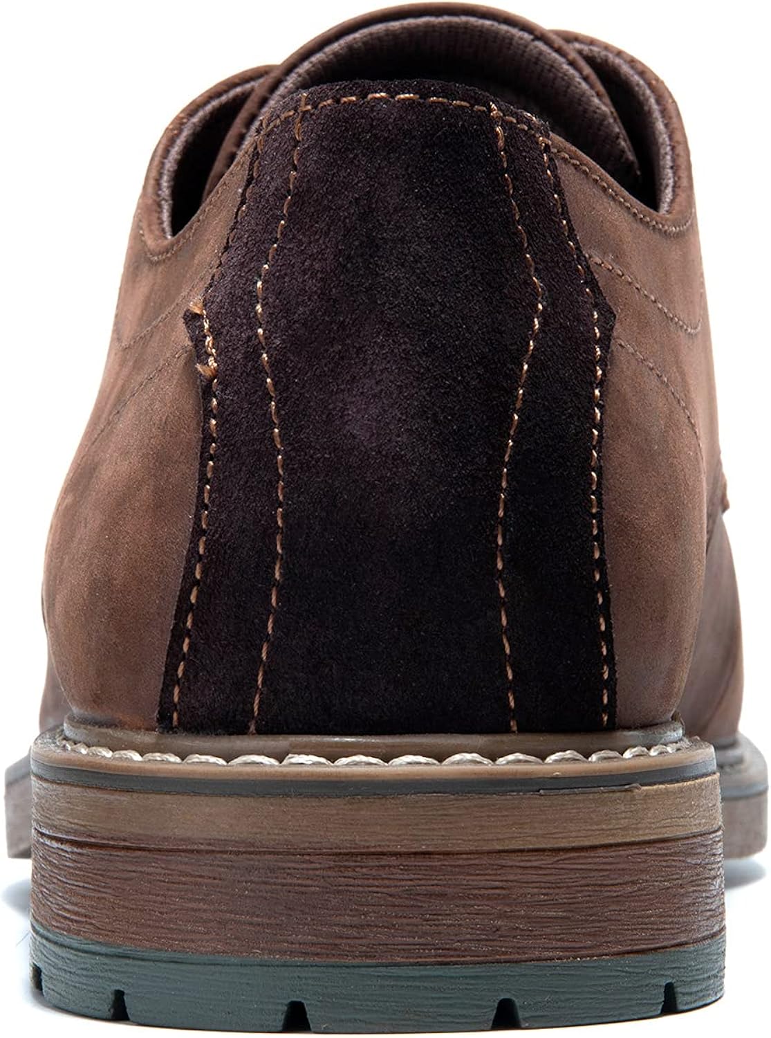 Men's Oxford, Plain Toe Genuine Leather Dress Shoes