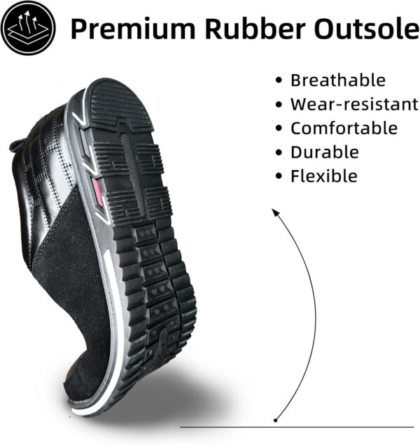 Mens Dress Shoes Casual Business Oxford Derby Orthopedic Leather Shoes Simple Lace-up Walk Loafers Flats Shoes for Men