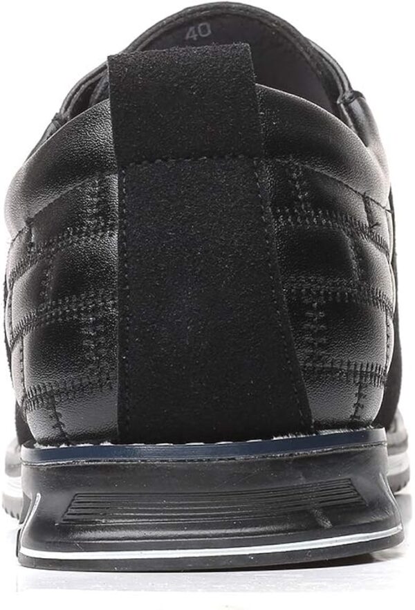 Mens Dress Shoes Casual Business Oxford Derby Orthopedic Leather Shoes Simple Lace-up Walk Loafers Flats Shoes for Men