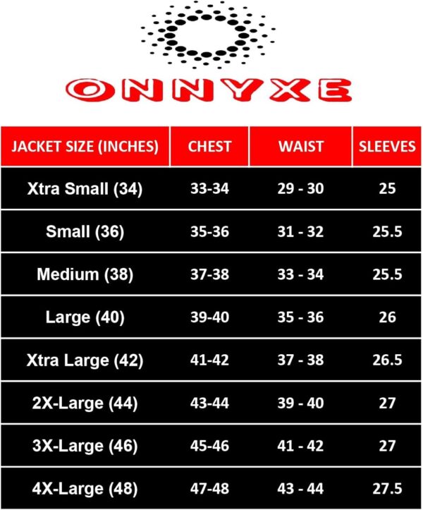 ONNYXE Leather Motorcycle Jacket Men - Black, Genuine Lambskin Leather Lightweight Café Racer Jacket Polyester Inner