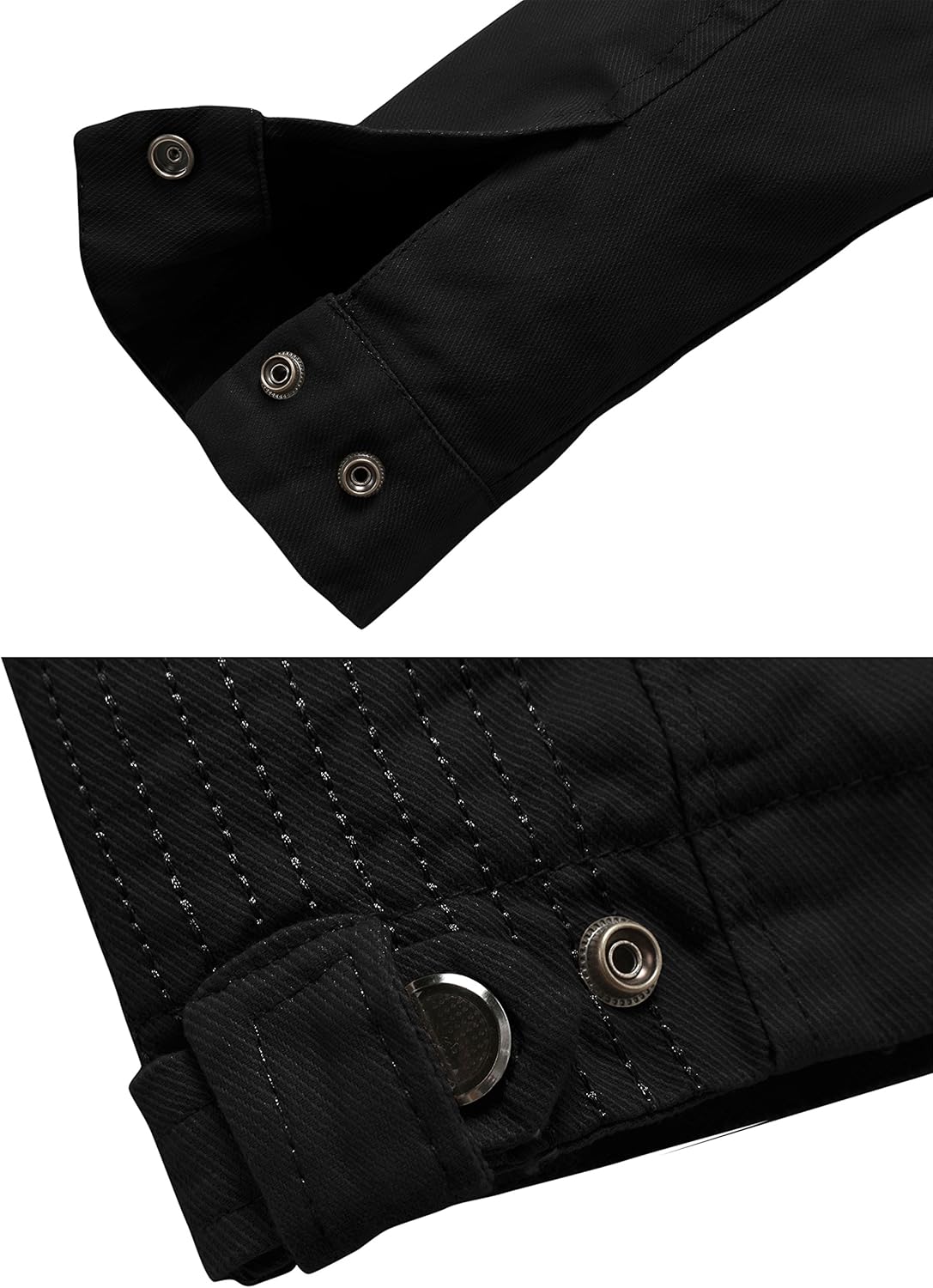 Wantdo Men's Cotton Lightweight Jacket Military Jacket Casual Field Coat Windbreaker